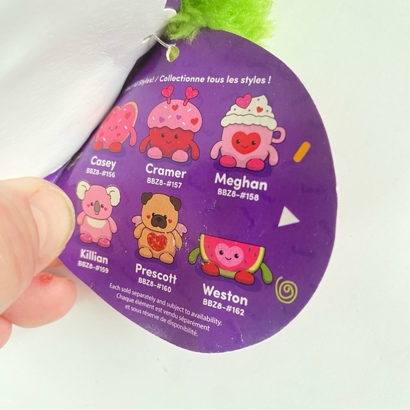 Bum Bumz Weston The Watermelon 7.5" Plush Sweetbumz Collection NWT - Picture 6 of 11